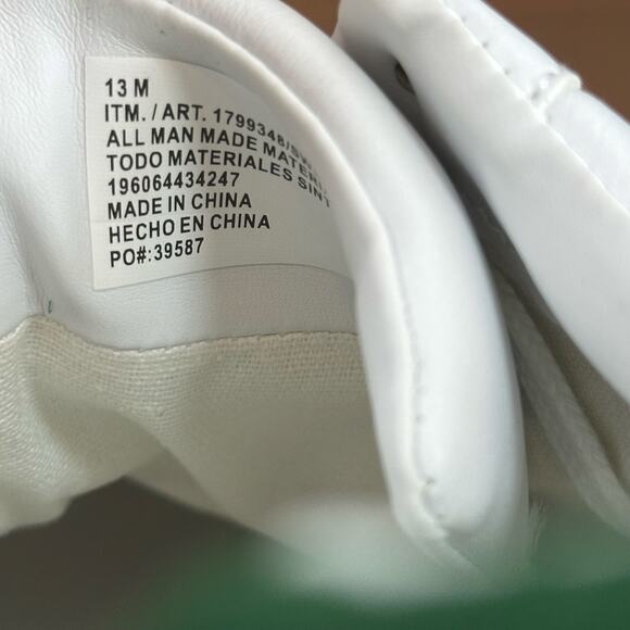 Tretorn Men's Swerve White Lace Up Sneakers Size 13 - Picture 8 of 9